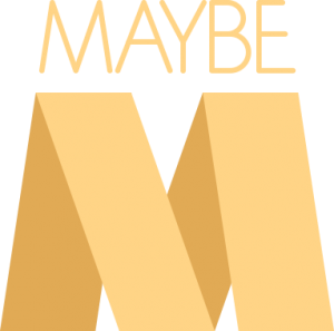 Maybe App logotyp